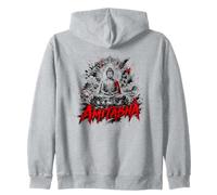 Amitabha Buddha Meditation Lotus Zen Enlightenment Zip Hoodie
