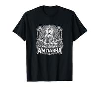 Amitabha Infinite Light Buddha Meditation Lotus T-Shirt