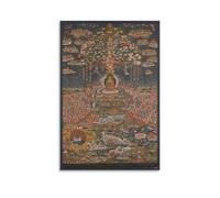 Amitabha, Western Pure Land Buddha, Decorative Painting Poster Decorative Painting Canvas Wall Posters And Art Picture Print Modern Family Bedroom Decor Posters 20x30inch(50x75cm)