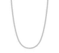 AMITER Gold/Silver Painted Bead Necklace, 3mm/ 4mm/ 5mm/ 6mm/ 8mm Ball Beaded Chain Necklaces for Women & Men, 20 inches, Stainless Steel, No Gemstone