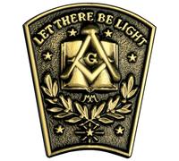 AMITER Masonic Laple Pins, Freemasons Square & Compass Tie Tacks for Masons Gift, Bronze, no gemstone