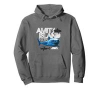 Amity Island 1975 Jaws 2025 Shark Adventure Pullover Hoodie