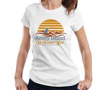 Amity Island Welcomes You Jaws Women's T-Shirt