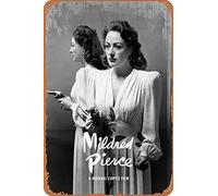 amiuayrta Mildred PierceFunny Humorous Bar Pub Home Vintage Horror Classic Metal Movie Poster Tin Sign 8 x 12 inches