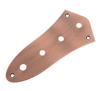 AMIUHOUN 1 Piece Control Plate Aluminium Alloy 4 Hole Vintage Style Chrome Top Quality Premium for Guitar