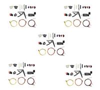 AMIUHOUN 170 PCS Including Guitar Picks,Capo,Acoustic Guitar Strings,3 in 1String Winder,Bridge Pins,6 String Bone Bridge Saddle