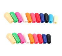 AMIUHOUN 20Pcs Guitar Switch Cap Guitar Switch Tip Metric M3.5/ Guitar 3 Way Toggle Switch Tip Switch Knobs Multicolor