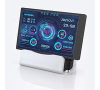 AMIUHOUN 3.5 Inch IPS Type-C Secondary Screen for Computer CPU GPU RAM HDD Dislay 328X480 USB Monitor for Freely AIDA64