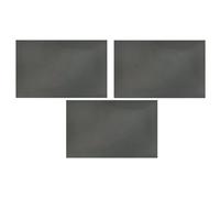 AMIUHOUN 3-Piece Film Sheets 7.8 x 11.8 / 20 x 30 cm Black Polarising Filter Linear Polariser Non-Adhesive for Physics and Photography Lessons, 500700202