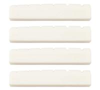 AMIUHOUN 4 x Guitar Bridge Bone Nut Saddle Acoustic Bridge Saddle