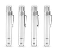 AMIUHOUN 4pcs Metal Chalk Holder Blackboard Saving Chalk Clip Clutch, Silver