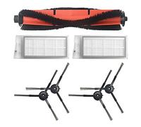 AMIUHOUN 7 Pieces for EVE Plus Robot Vacuum Cleaner Main Brush HEPA Filter Side Brush Accessories Parts