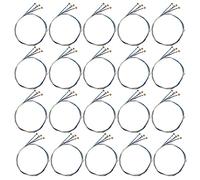 AMIUHOUN 80 Pieces One Set of Violin Strings E-A-D-G Core Steel + Wound Preferred Painted Musical Instrument Parts Accessories