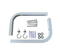 AMIUHOUN 90 Degree Projector Screen Wall Mount, Projection Screen Hanger, Adjustable Bracket for HD Projector Screens