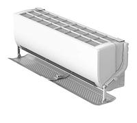 AMIUHOUN Air Conditioning Cover Wind Protection Windscreen Air Conditioning Deflector Sound Wall Shield Wind Guide Anti Wind Protection No Filter