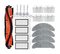 AMIUHOUN For Eve Plus SDJ01RM Robot Vacuum Cleaner Replacement Parts Accessories Main Side Brush HEPA Filter Mop Dust Bag