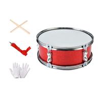 AMIUHOUN Kid Hand Drum 11 Inch Portable Professional Shoulder Strap Music Drum for Children Teenagers Gifts Easy Install Easy to Use