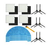 AMIUHOUN Kits for V8S Robot Vacuum Cleaner / V80 Max Robot Vacuum Cleaner, Side Brushes, Filter, Wiper Cloth