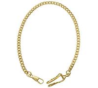 AMIUHOUN Retro Antique Vintage Pocket Watch Chain Gold