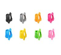 AMIUHOUN Shakeproof Wireless Handheld Microphone Protective Silicone Ring for KTV Microphone Set Easy Installation Easy to Use Set of 16