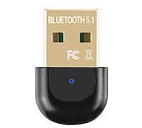 AMIUHOUN USB Bluetooth 5.1 Adapter Bluetooth USB Transmitter Speakers Keyboard Mouse Printer Receiver for PC Win 7/8/10/11