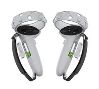AMIUHOUN VR Touch Controller Anti-Throw Strap for with Battery Opening Adjustable Strap for 2 - White