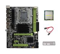 AMIUHOUN X58 Motherboard LGA1366 Computer Motherboard Supports DDR3 ECC Memory Support Graphics Card with X5660 CPU+SATA Cable