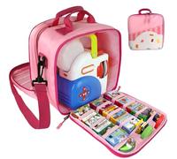 amiumuca Carrying Case Compatible with Little Tikes Story Dream Machine Books Starter Set，Kids Toys Storage Case for Little Tikes for Storybook, Audio Play, Character,with Handle and Shoulder Strap