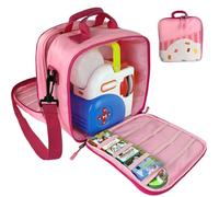 amiumuca Detachable Bag Compatible with Little Tikes Story Dream Machine Books Starter Set,Kids Toys Storage Case for Little Tikes for Storybook, Audio Play, Character,with Handle and Shoulder Strap