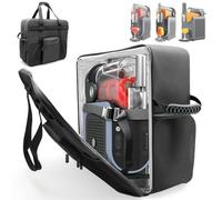 amiumuca Storage Bag for Ninja SLUSHi Slushie Machine - Easy Access Front Panel, Insulated Easy-Clean Lining with Multiple Pockets, Rugged Outdoor Case for Ninja FS301 Accessories