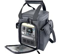 amiumuca - Waterproof Travel Bag Compatible with Anker SOLIX C300 Portable Power Station, 288Wh LiFePO4 Battery Outdoor, Gray, 11.8 x 10.2 x 5.5 pulgadas, Sporty