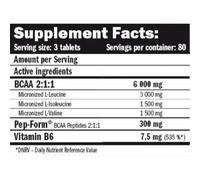 Amix Bcaa 2000 Capsules 120 Units One Size Uncolor