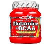 Amix Gutamine Bcaa Powders Pineapple 500g Clear