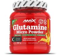Amix Glutamine Micro Powder Amino-acids Mango 360g Red
