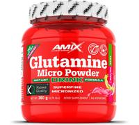 Amix Glutamine Micro Powder Amino-acids Melon&kiwi 360g Red
