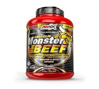 AMIX - Monster Beef Protein - 2 kg + 200 g - Dietary Supplement - Performance Enhancement - Whey Protein - Glutamine Powder - Nutrition - Beef Protein - Mixed Berry Flavor