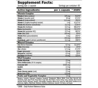 Amix Multi Hd Liquid Vitamines Tablets 60 Units One Size Uncolor