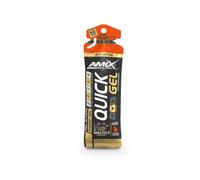 Amix Quick 45g Orange Energy Gels Box 40 Units One Size Multicolor