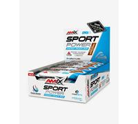 Amix Sport Power Energy Bars Box Hazelnut&cocoa Cream 45g 20 Units White