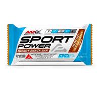 Amix Sport Power Energy Bars Box Hazelnut&cocoa Cream 45g 20 Units One Size
