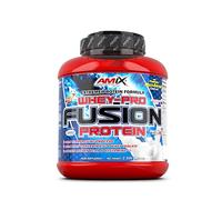 AMIX - Whey Protein - Pure Fusion - 2.3 kg - Ultra-Filtered Whey Concentrate - Protein Isolate with Splenda - Contains L-Glutamine - Proteins to Increase Muscle Mass - Mocha/Chocolate/Coffee Flavor