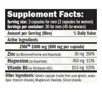 Amix Zma Muscle Mass 90 Units Clear