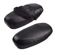 AMJKEJI 2 Pcs Motorcycle Seat Cover, Universal Motorbike Seat Cover Waterproof Rain Dust UV Protector Oxford Cloth Seat Cover Anti-slip Motorcycle Seat Cover Breathable Comfortable
