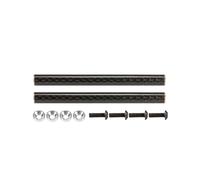 AMK 1/10 RC Crawler Body 67-78mm Black Carbon Fibre Braces for 1/10 RC Crawler LCG Chassis Gspeed Dluxfab Element Gmade R1 SCX10 Comp Builds TRX4 Upgrades Accessories (1/10 RC Crawler Body 70mm 2pcs)