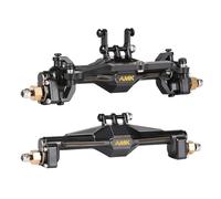 AMK 174g TRX4M Brass Portal Axles Front Rear Complete Set with 7mm Hex Wheel Hubs Adapters for 1/18 RC Crawler TRX4M Upgrades Bronc Defend K10