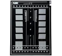 AMK Acrylic RC Setup Board for 1/24 1/28 Mini-Z Mini-Q DRZ Mini-D Cars, Adjustable Camber & Toe Angle Tuning System, Universal Mini Drift Car Alignment Tool