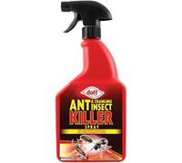 AMK® Doff Ant & Crawling Insect 1L Insecticide Spray Remove Ants Crawlers Mosquitoes Moths Wasps Cockroaches Flies Repellent Long Lasting Protection Pest Control