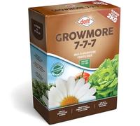 AMK® Doff Growmore 2kg 7-7-7 Natural Multi Purpose Plants Feed Food Fertiliser Healthy Growth Vegetables And Fruits Versatile Garden Gardening Formula