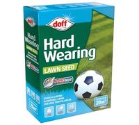 AMK® Doff Hardwearing Lawn Grass Seed With Procoat 500g Perfect For Tough Areas High Nutrient Fertiliser Coating Seeding Plant Feed Gardening Food Growth Garden Plants