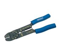 AMK® Draper 4 Way Crimping Tool 215mm Wire Cutter Stripper for Insulated Terminals with Comfortable Handles